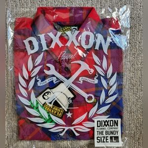 The Bundy Men's Large DIXXON FLANNEL